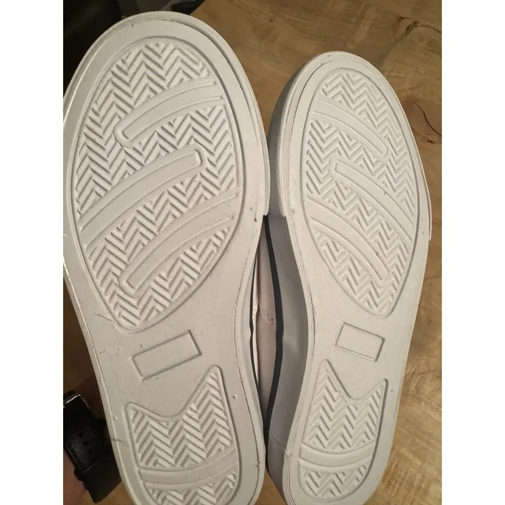 Janie and Jack Boys Classic Canvas Lace Up Sneakers White Size 2
